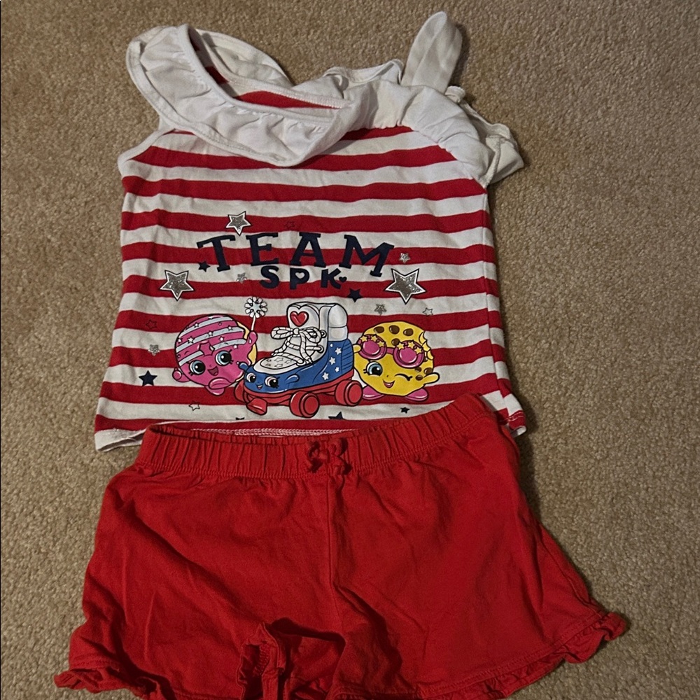 Shopkins Red and White Set